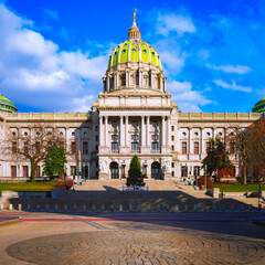 Pennsylvania State Capitol Building in Harrisburg, United States