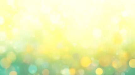 Obraz premium Abstract Yellow Green Bokeh Background Image
