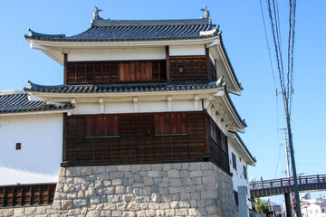 Naklejka premium 福知山城