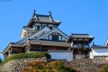 Naklejka premium 福知山城