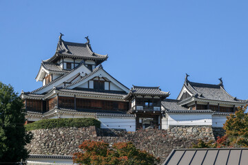 Naklejka premium 福知山城