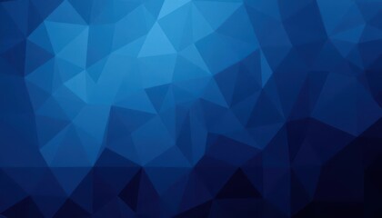 a close up of a blue abstract background with triangles