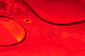 Modern technologyc industry, electronic circuit board