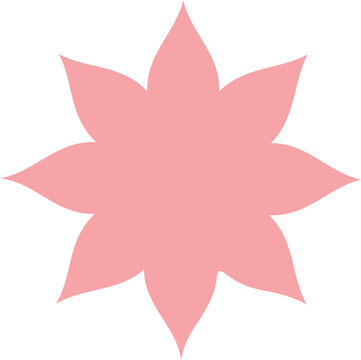 recommend clip art: Flower clip art design on plain white transparent isolated background for card, shirt, hoodie, sweatshirt, apparel, card, tag, mug, icon, poster or badge