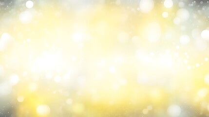 Obraz premium Abstract Golden Yellow Bokeh Background Lights