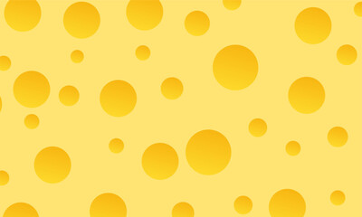 Cheese pattern. seamless vector background of cheese