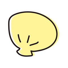 Obraz premium 黄色い貝