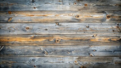Obraz premium Weathered Wooden Planks With Knots and Grain Patterns