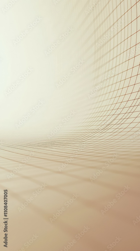 Poster simple minimalistic background with faint grid pattern in soft tones for elegant and clean visual de