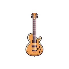 Obraz premium Simple classic electric guitar art