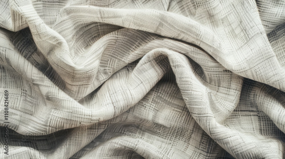 Poster minimalistic fabric texture background, offering a soft and tactile base for your creative projects