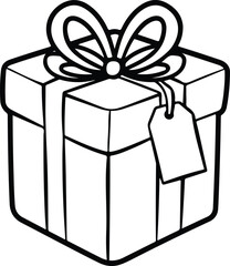 gift box present icon vector illustration designicon vector illustration graphic design
