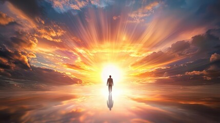 motivational themes with dramatic lighting