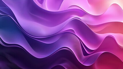 Obraz premium Abstract Purple Pink Wave Pattern Background Design