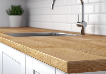 "Modern and Beautiful Kitchen with Elegant Dining Table, Chairs, and Stylish Interior Design"
