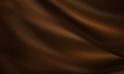 dark brown silk fabric background