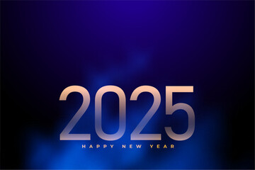 elegant 2025 new year festive background design