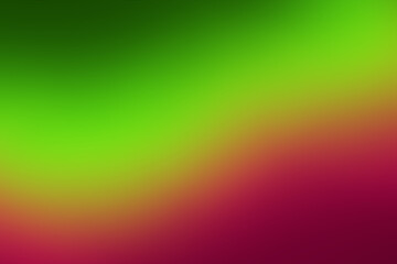 colorful blur green and red abstract gradient background