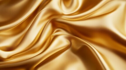 Fototapeta premium Luxurious Golden Textures and Glittering Spheres - Shimmering Metallic Background Collection