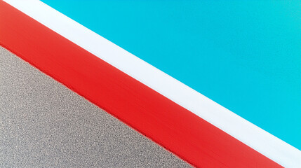 Fototapeta premium Finish , start line. asphalt road racing texture background. top view