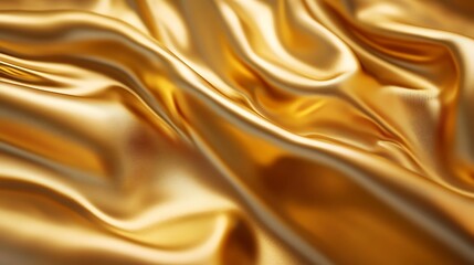 Fototapeta premium Luxurious Golden Textures and Glittering Spheres - Shimmering Metallic Background Collection