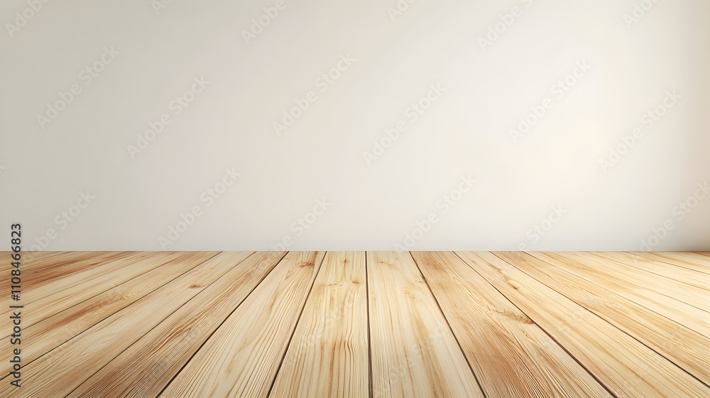 Aufkleber light wood texture background with natural grain, offering a clean, neutral space for product displa