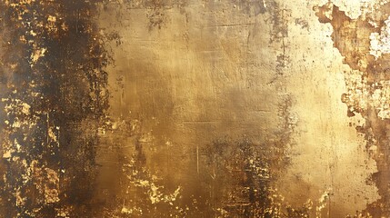 Obraz premium Luxurious Golden Textures and Glittering Spheres - Shimmering Metallic Background Collection