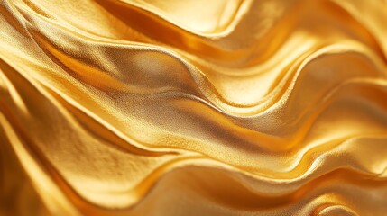 Fototapeta premium Luxurious Golden Textures and Glittering Spheres - Shimmering Metallic Background Collection