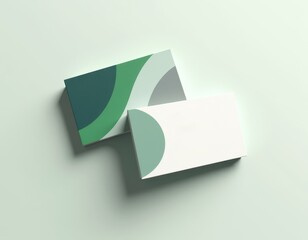 Minimalist maximalism concept with abstract geometric design for modern branding