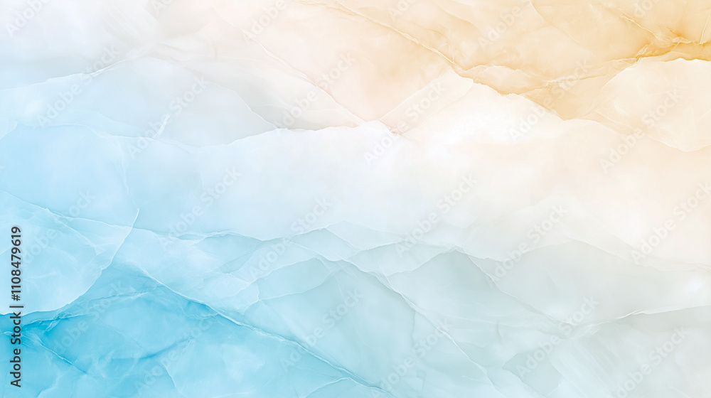 Poster marble ink colorful. blue marble pattern texture abstract background. can be used for background or 