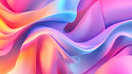 Fototapeta premium Abstract Swirling Liquid with Vivid Colors