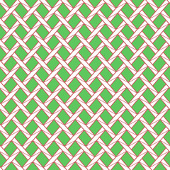 Seamless Pattern background, green geometric patterns 