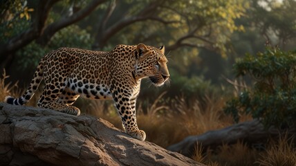 Obraz premium LEOPARDS IN THE WILD