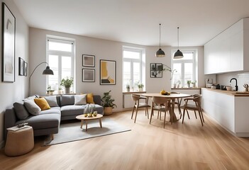 Fototapeta premium modern living room