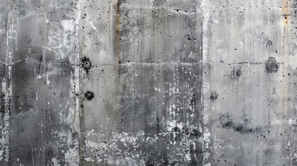 Poster concrete texture background featuring generous copy space, perfect for adding an industrial edge to 