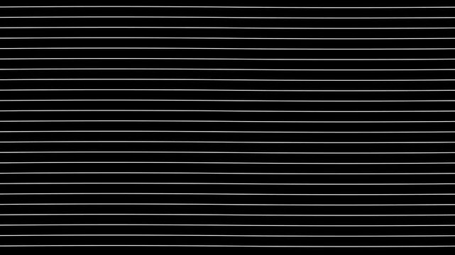 Black and white wiggle striped background