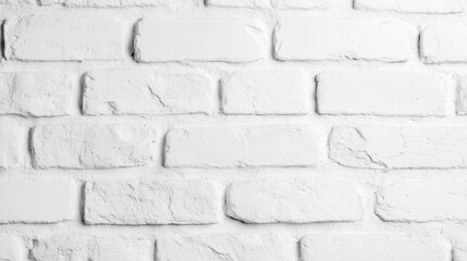 Obraz premium white brick wall may used as background 