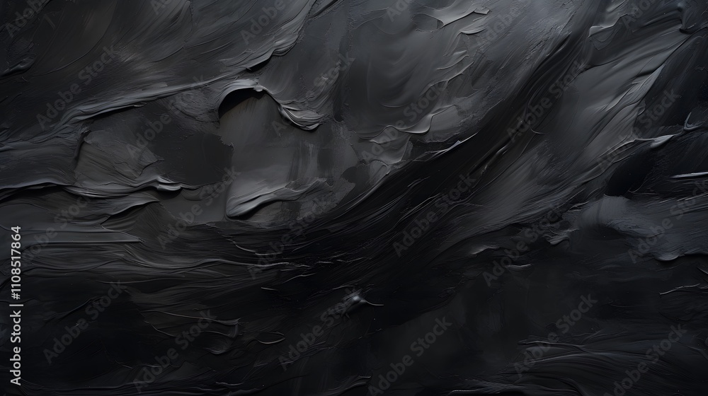 Poster abstract dark texture with smooth, flowing lines and subtle variations in shade.