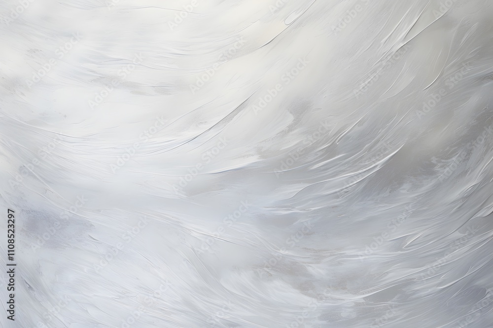 Aufkleber abstract swirling white texture with soft gradients and subtle variations.