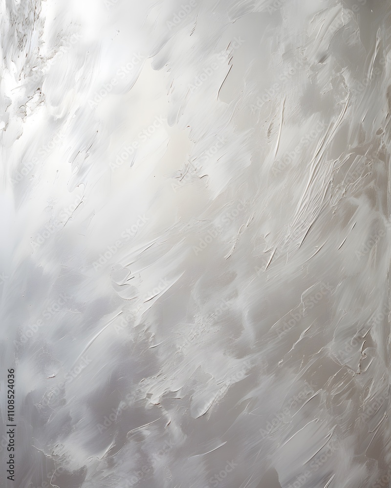 Poster abstract texture with soft, flowing patterns in light shades, evoking a serene atmosphere.
