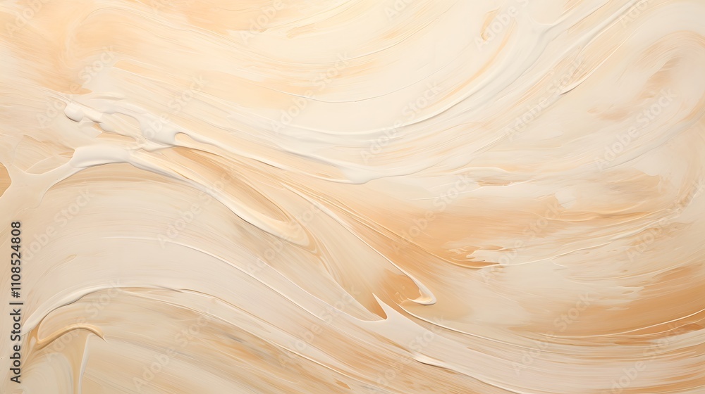 Poster abstract textured background with soft, flowing lines in warm tones.