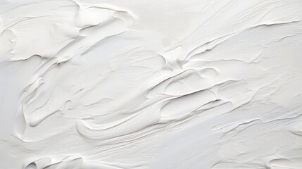 Obraz premium Textured white surface with smooth, flowing patterns, ideal for backgrounds or artistic use.