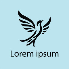 Fototapeta premium Bird Logo Design Template