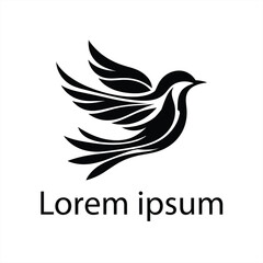 Obraz premium Bird Logo Design Template