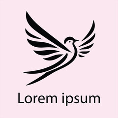 Obraz premium Bird Logo Design Template