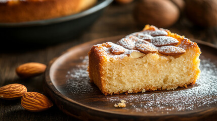 Indulge in a Delicious Homemade Almond Cake Slice: A Perfect Dessert Recipe