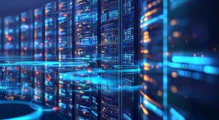 Obraz premium digital network 