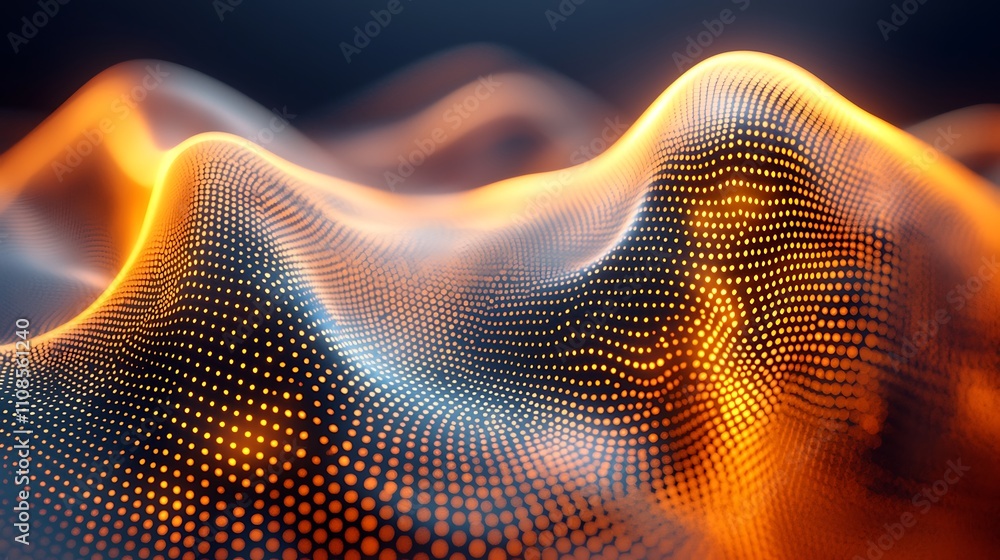 Poster intricate close-up of vibrant fabric texture, showcasing depth and complexity with dynamic patterns 