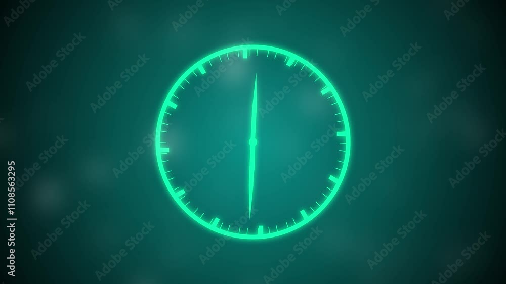 Poster abstract new fast clock icon clock icon flat style. time lapse. watch or clock icon abstract analog 
