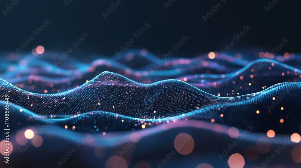 Poster high-speed data connection technology background with abstract speed lines, futuristic design elemen